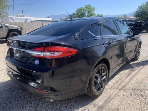 Shadow Black 2017 Ford Fusion SE