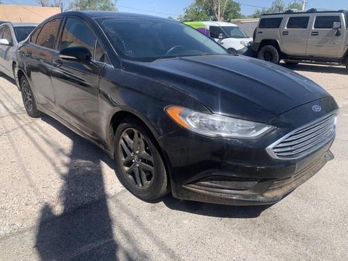 Shadow Black 2017 Ford Fusion SE