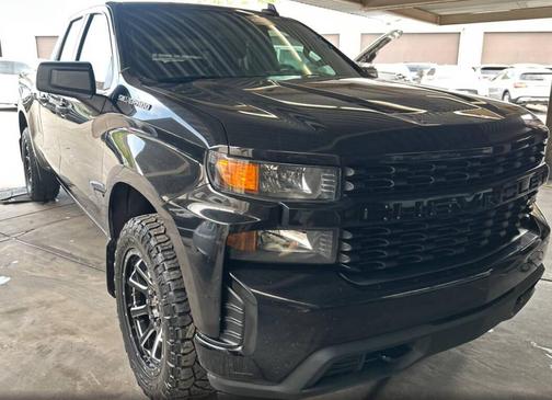 Black 2020 Chevrolet Silverado 1500 Custom