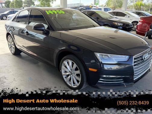 Moonlight Blue 2017 Audi A4 2.0T Premium