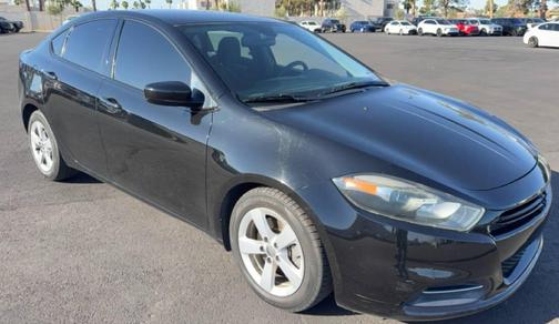 Pitch Black Clearcoat 2016 Dodge Dart SXT