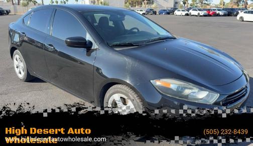 Pitch Black Clearcoat 2016 Dodge Dart SXT