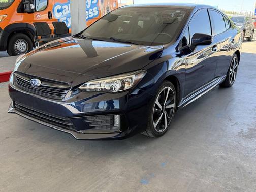 Dark Blue Pearl 2021 Subaru Impreza Sport