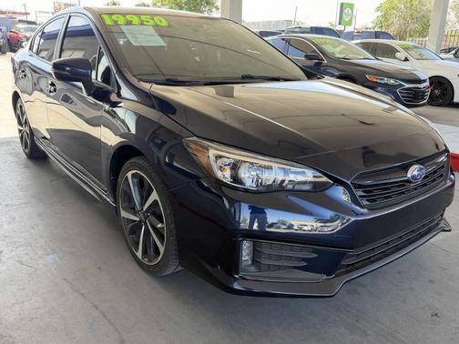 Dark Blue Pearl 2021 Subaru Impreza Sport