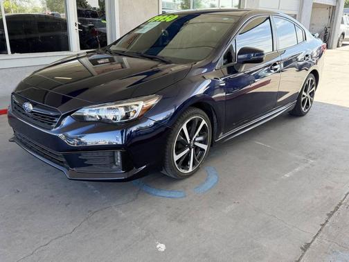 Dark Blue Pearl 2021 Subaru Impreza Sport