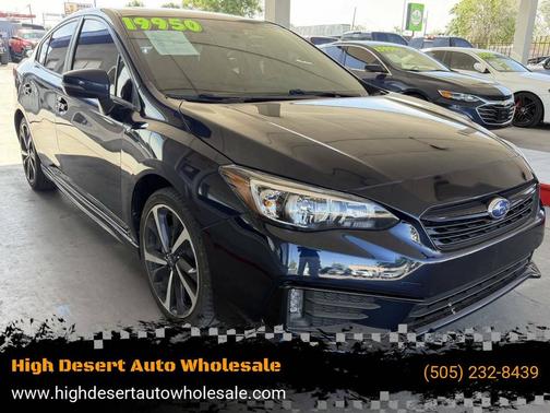 Dark Blue Pearl 2021 Subaru Impreza Sport