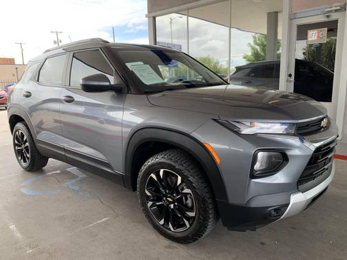 Satin Steel Metallic 2022 Chevrolet Trailblazer LT