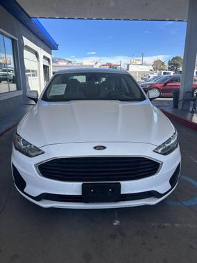 Oxford White 2020 Ford Fusion S
