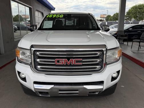 Summit White 2018 GMC Canyon SLT