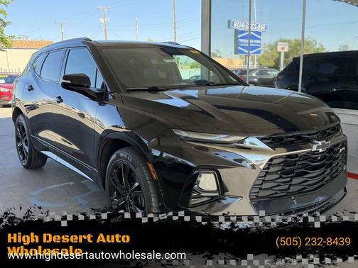 Black 2020 Chevrolet Blazer RS