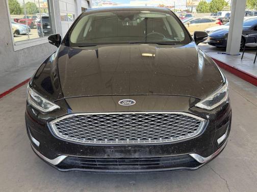 Agate Black 2019 Ford Fusion Titanium
