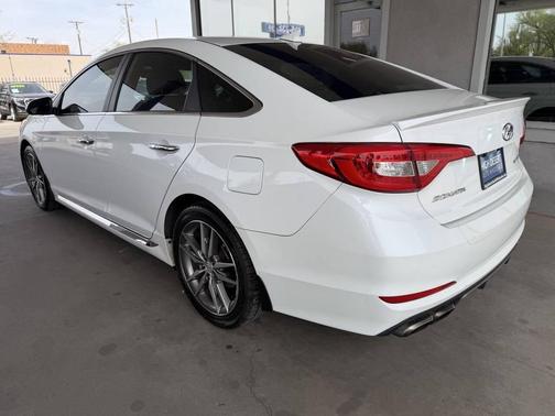 Quartz White Pearl 2015 Hyundai SONATA Sport 2.0T