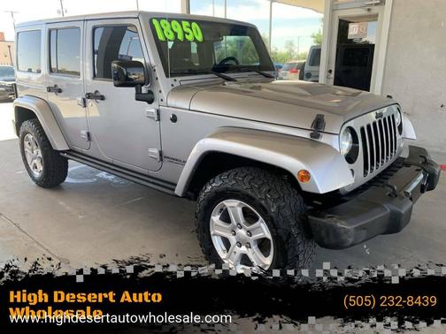 Billet Silver Metallic Clearcoat 2015 Jeep Wrangler Unlimited Altitude