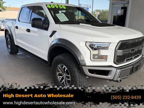 Oxford White 2018 Ford F-150 Raptor