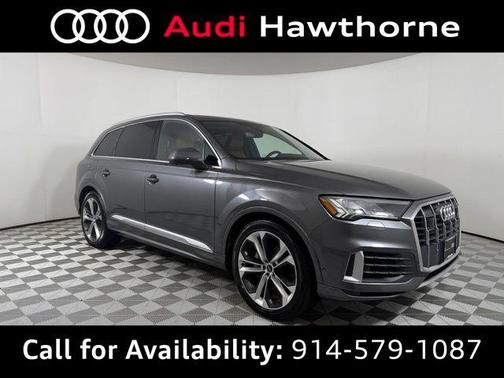 Samurai Gray Metallic 2021 Audi Q7 55 Prestige