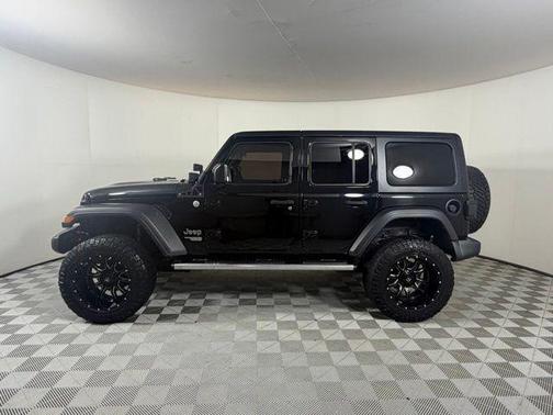 Black Clearcoat 2018 Jeep Wrangler Unlimited Sport