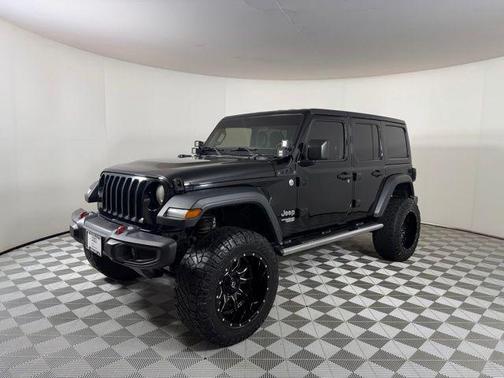 Black Clearcoat 2018 Jeep Wrangler Unlimited Sport