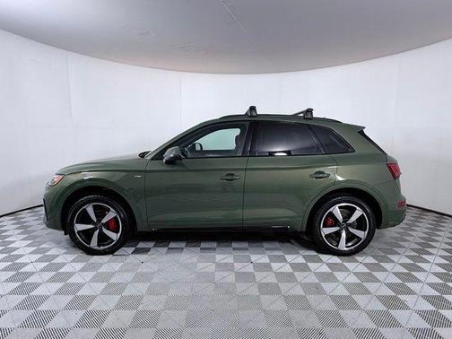 District Green Metallic 2024 Audi Q5 45 S line quattro Premium