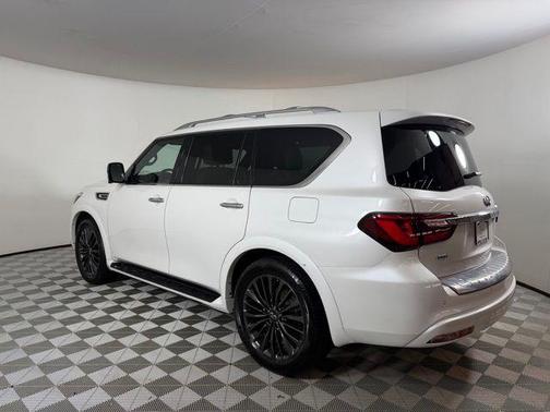 Moonstone White 2023 INFINITI QX80 SENSORY