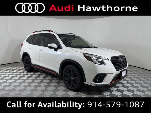 Crystal White Pearl 2024 Subaru Forester Sport