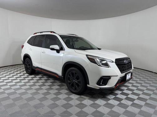 Crystal White Pearl 2024 Subaru Forester Sport