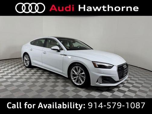 Glacier White Metallic 2023 Audi A5 40 Premium
