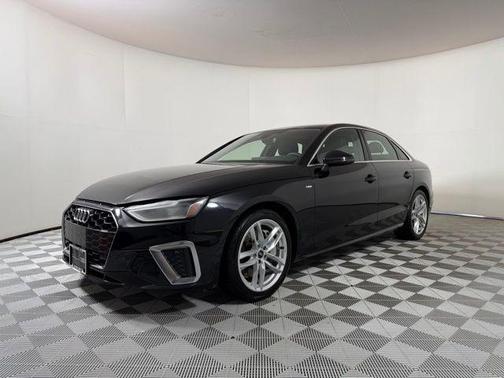 Mythos Black Metallic 2024 Audi A4 45 S line quattro Premium