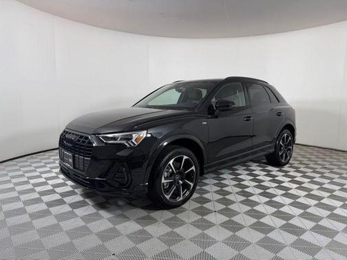 Mythos Black Metallic 2025 Audi Q3 45 S line Premium
