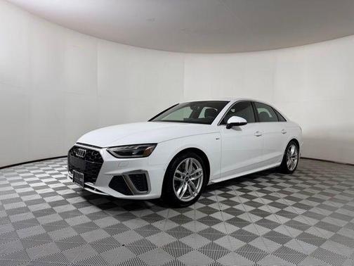 Ibis White 2022 Audi A4 45 S line Prestige