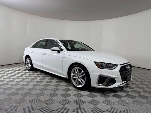 Ibis White 2022 Audi A4 45 S line Prestige
