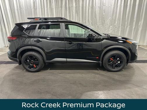 Black 2025 Nissan Rogue Rock Creek
