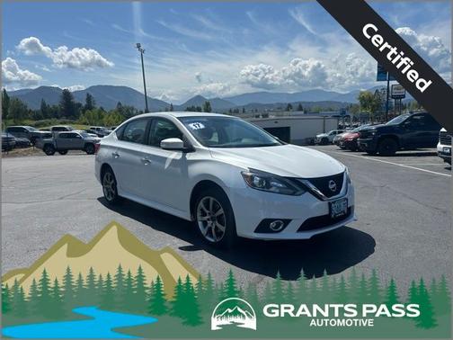 Aspen White 2017 Nissan Sentra SR Turbo
