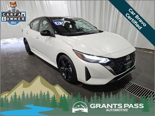 White 2024 Nissan Sentra SR