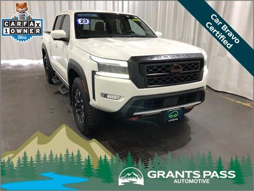 Glacier White 2023 Nissan Frontier PRO-4X