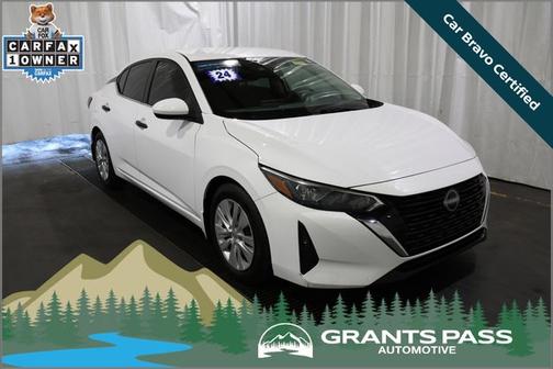 Cloud White 2024 Nissan Sentra S