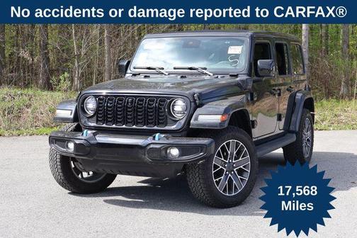 Black Clearcoat 2024 Jeep Wrangler 4xe High Altitude