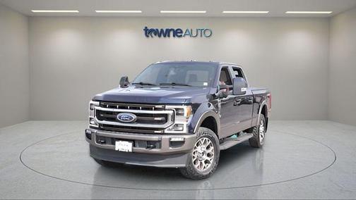 Antimatter Blue Metallic 2022 Ford F-350 King Ranch
