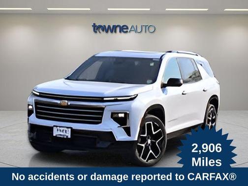 Polar White 2026 Chevrolet Traverse High Country