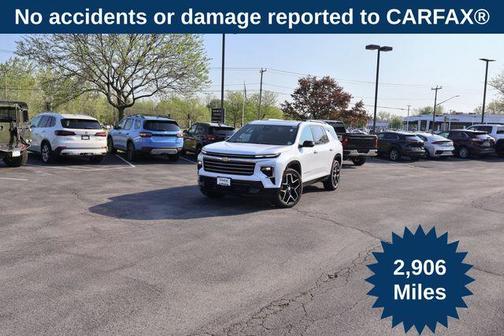 Polar White 2026 Chevrolet Traverse High Country