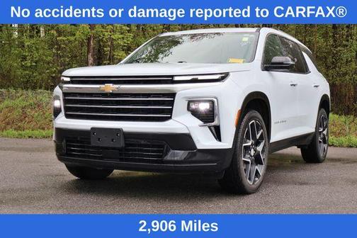 Polar White 2026 Chevrolet Traverse High Country