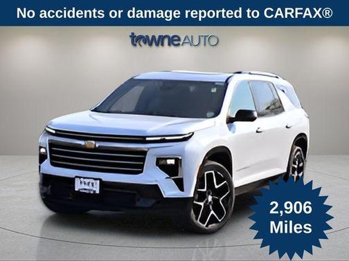Polar White 2026 Chevrolet Traverse High Country