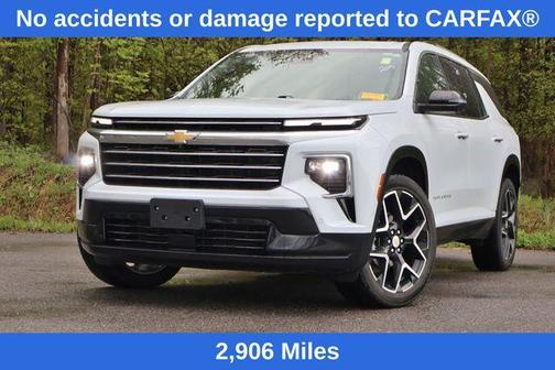 Polar White 2026 Chevrolet Traverse High Country