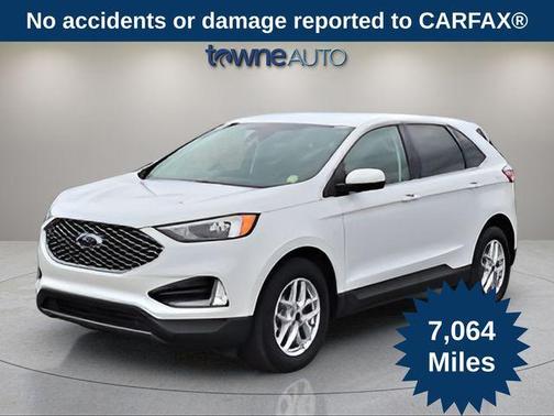 White Metallic 2023 Ford Edge SEL