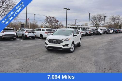 White Metallic 2023 Ford Edge SEL