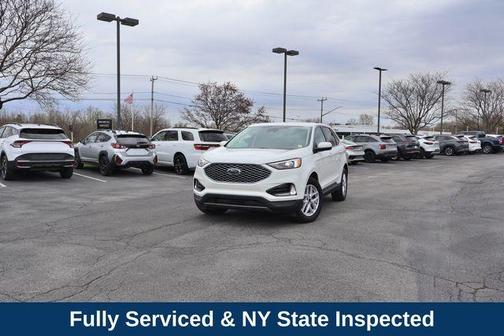 White Metallic 2023 Ford Edge SEL