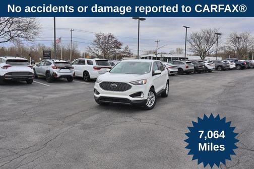 White Metallic 2023 Ford Edge SEL