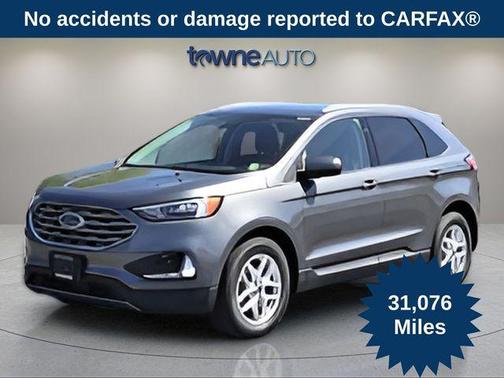 Gray Metallic 2022 Ford Edge SEL