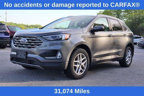 Gray Metallic 2022 Ford Edge SEL