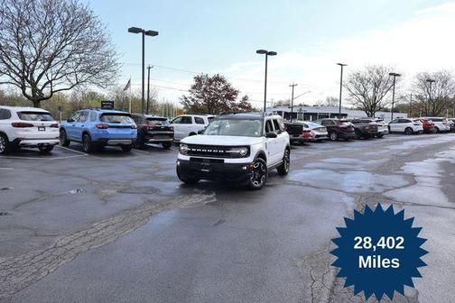 Oxford White 2022 Ford Bronco Sport Outer Banks