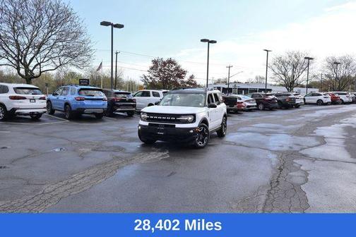 Oxford White 2022 Ford Bronco Sport Outer Banks
